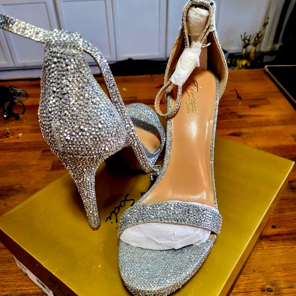 Blinged heels